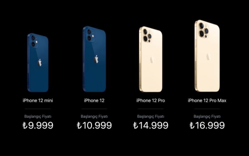 Yeni iPhone 12 Türkiye Fiyatları Açıklandı